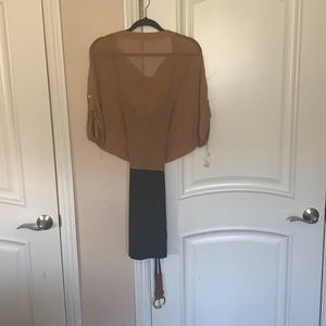 Off shoulder mini dress